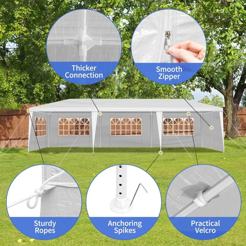 Waterproof Outdoor Party Canopy Tent with Eight Sides