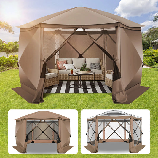 Pop Up Gazebo Screen Tent for Outdoor Camping Adventures