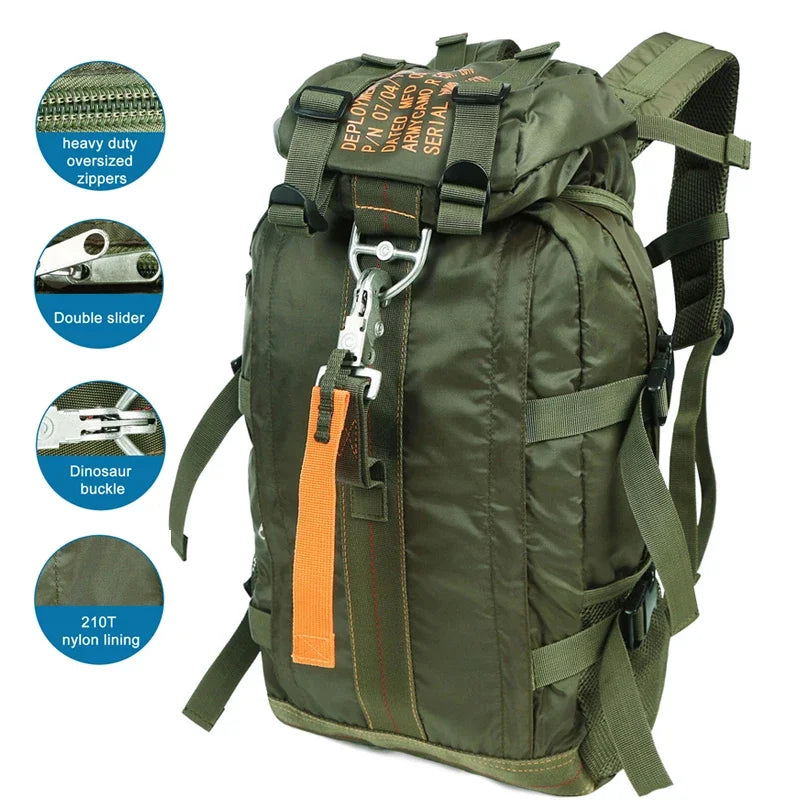 Waterproof Hiking Backpack for Outdoor Adventures and Travel