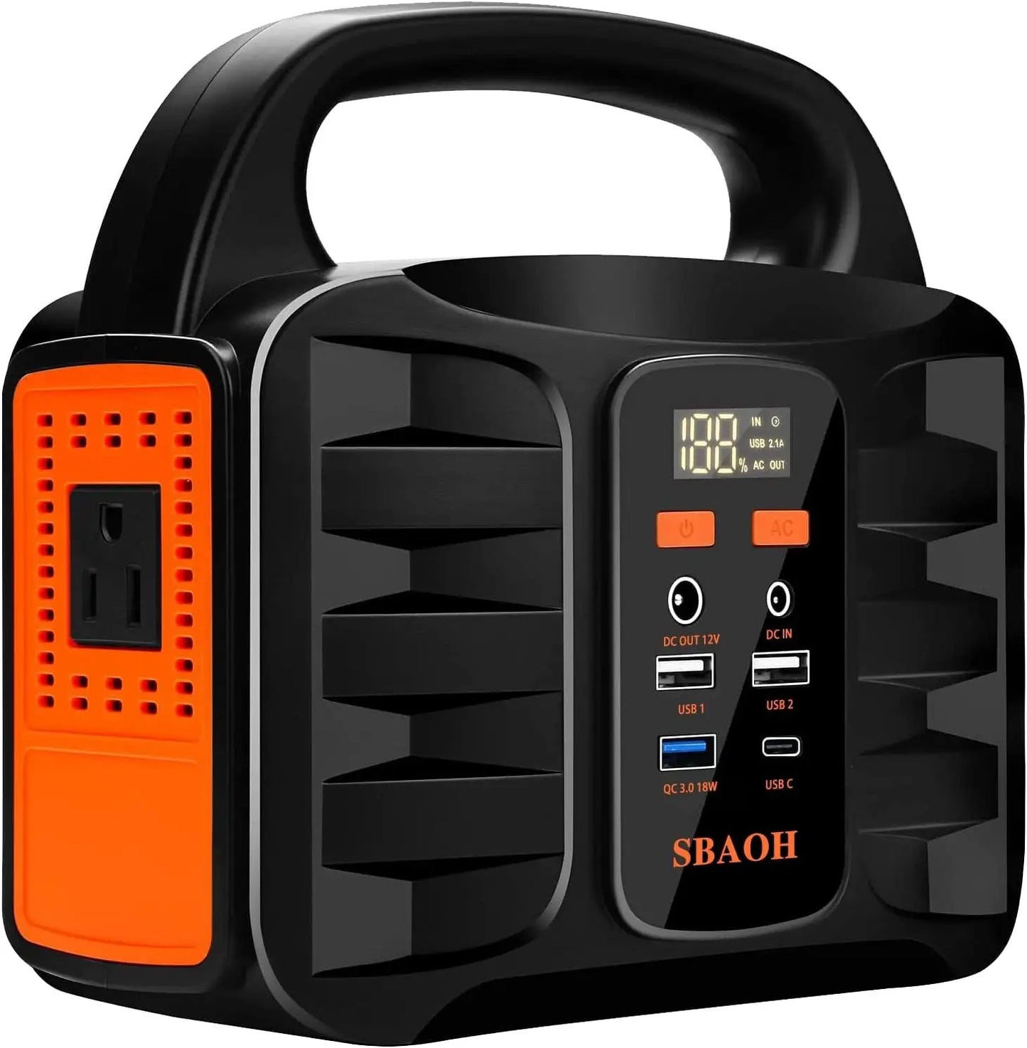 Portable Power Station 155Wh 42000mAh Outdoor Solar Generator