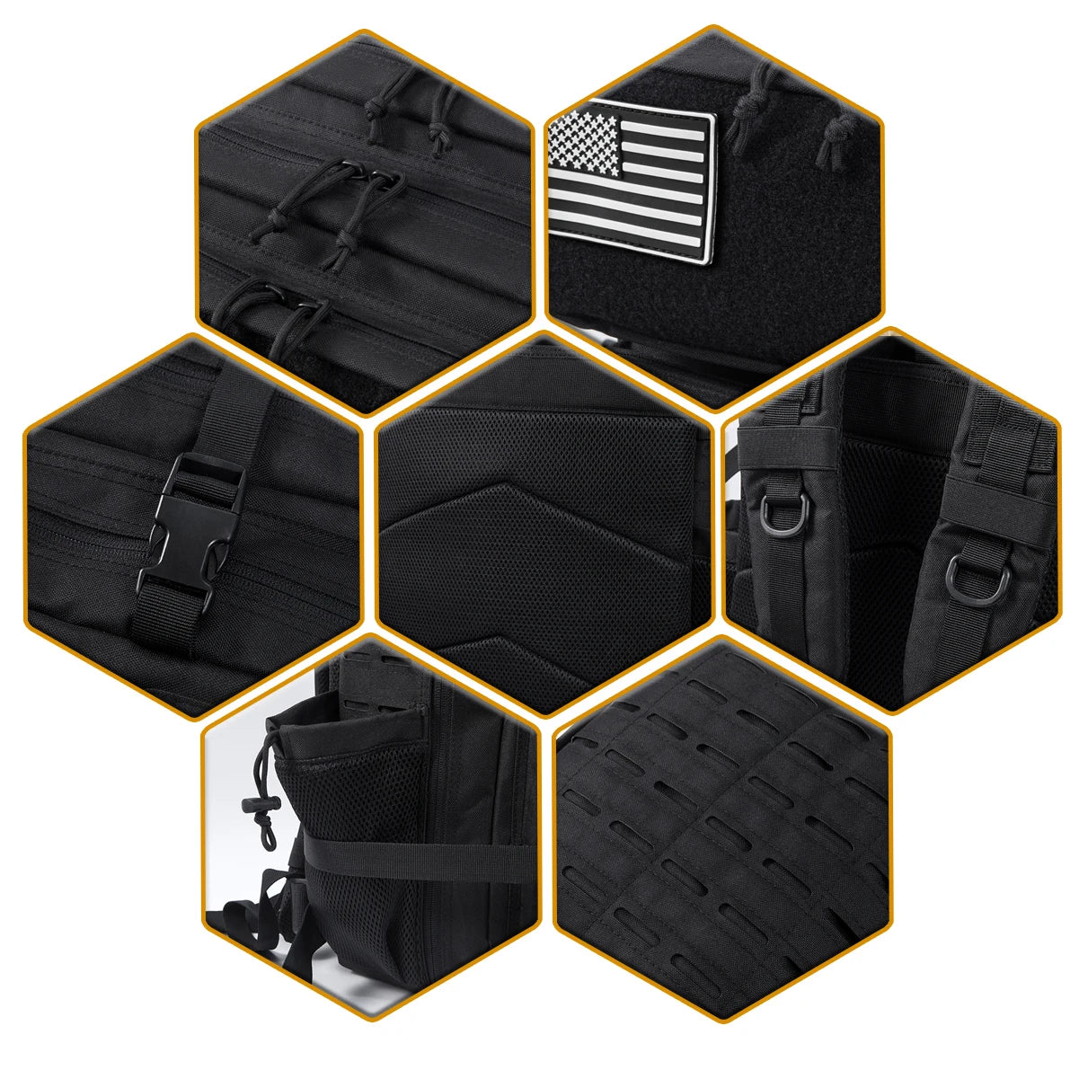 Tactical Outdoor Backpack for Camping and Hiking Adventures