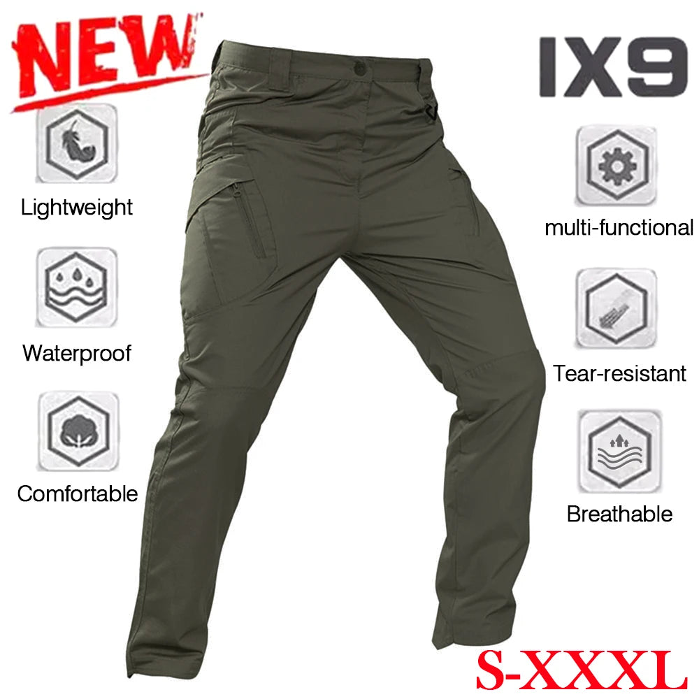 Tactical Camouflage Cargo Pants for Outdoor Training and Activities