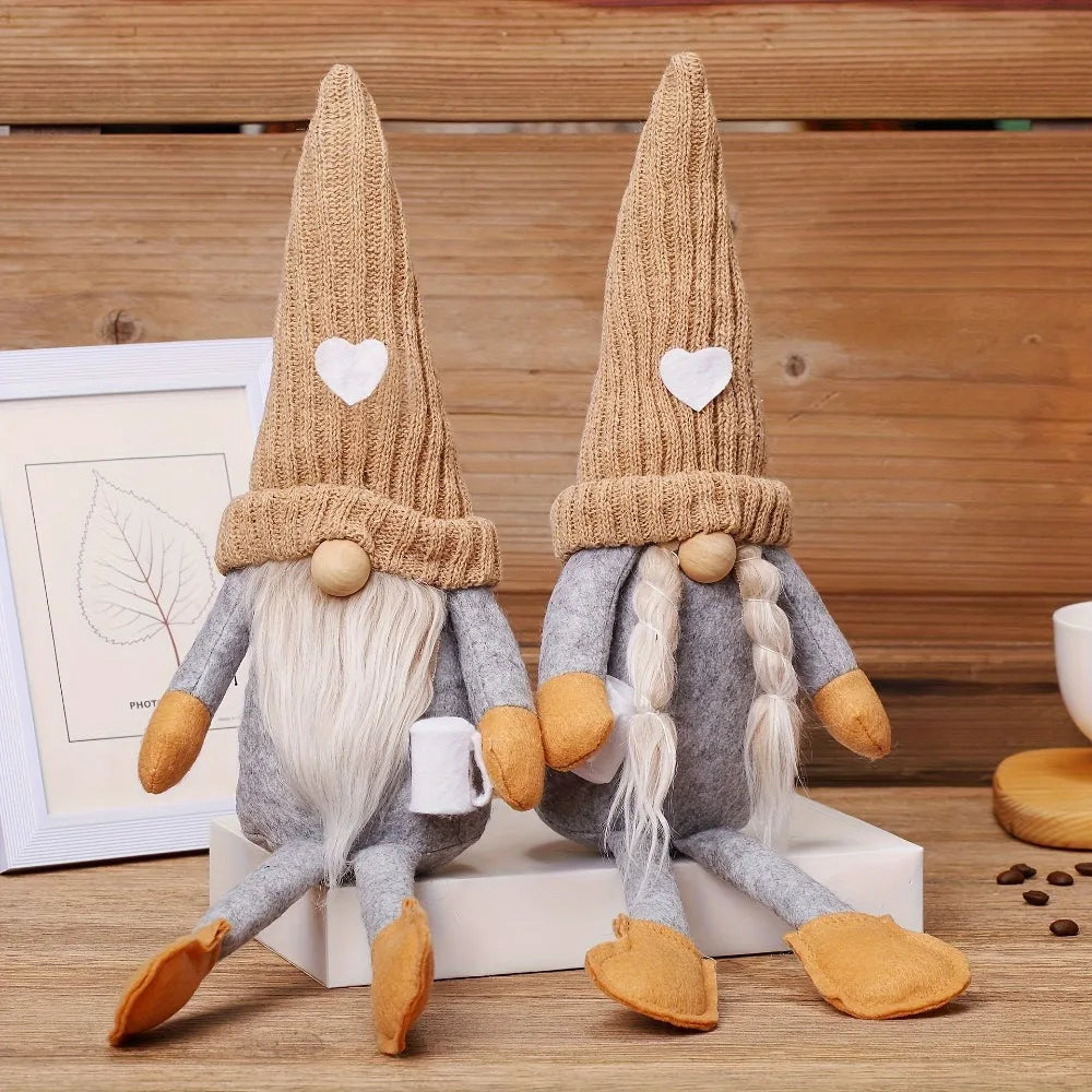 2pcs Home Decor Gnomes for Room, Office, and Living Room