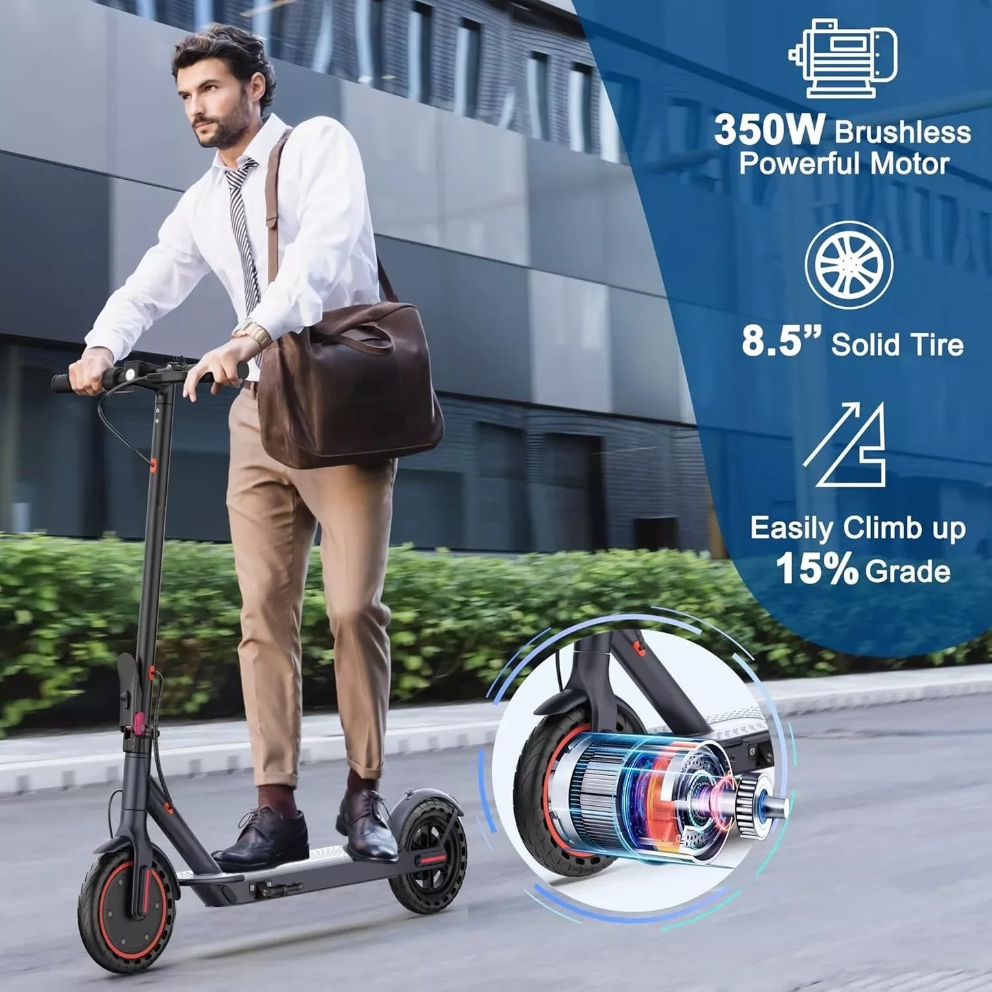 Ladped LP60 Electric Scooter with Smart Control and Folding Design