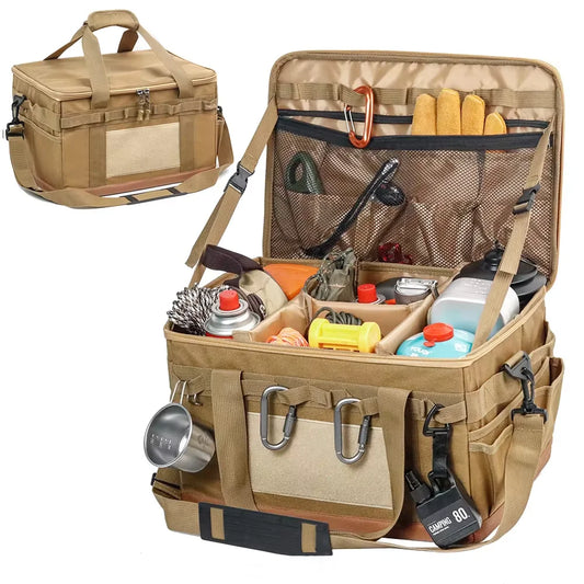Camping Utensil Organizer Large Capacity Storage Bag