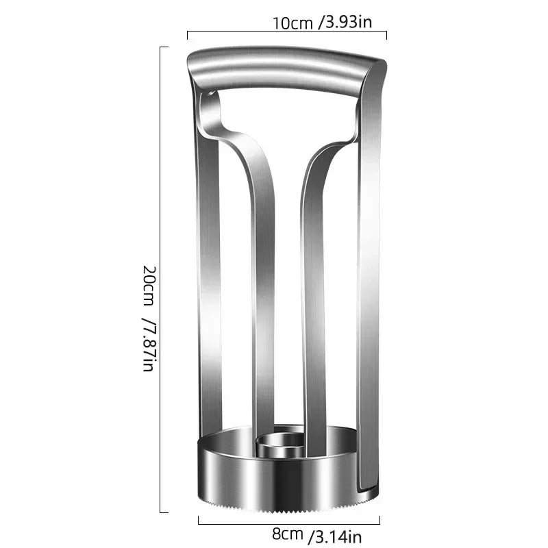 Stainless Pineapple Peeler Knife For Easy Fruit Prep