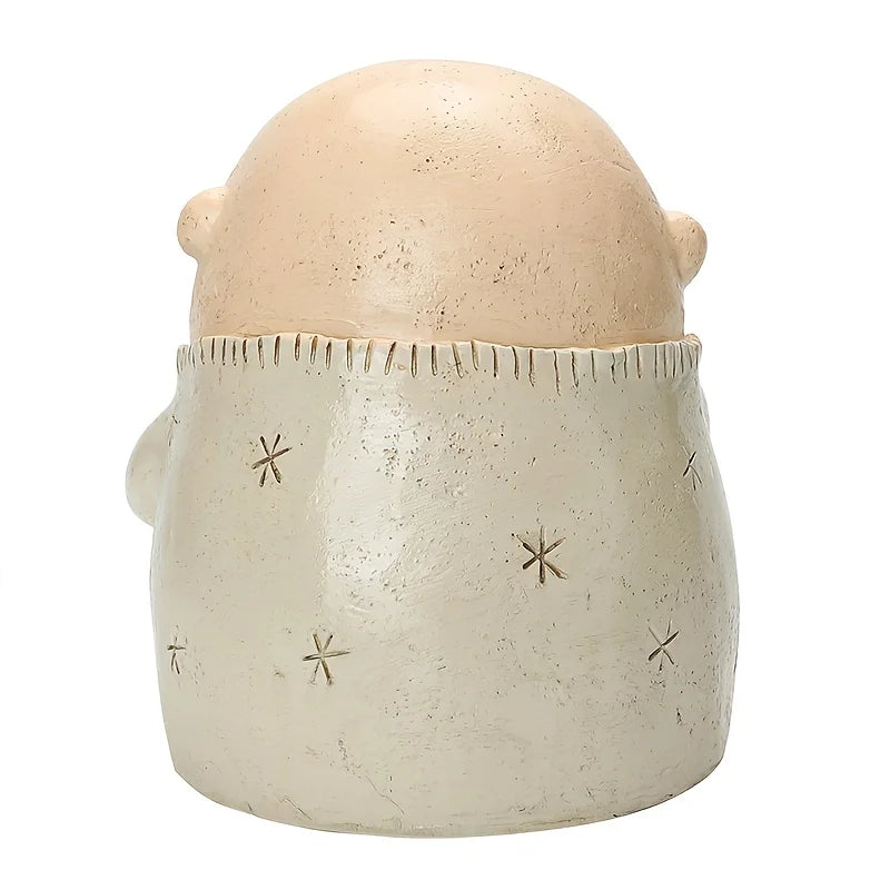 Funny Holding Nose Sculpture Statue For Home Shelf Decor