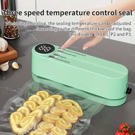 Automatic Vacuum Sealer Machine One Touch Seal for Freshness
