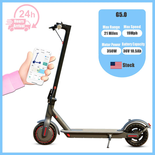 G5.0 Electric Scooter with Long Range and High Capacity Battery
