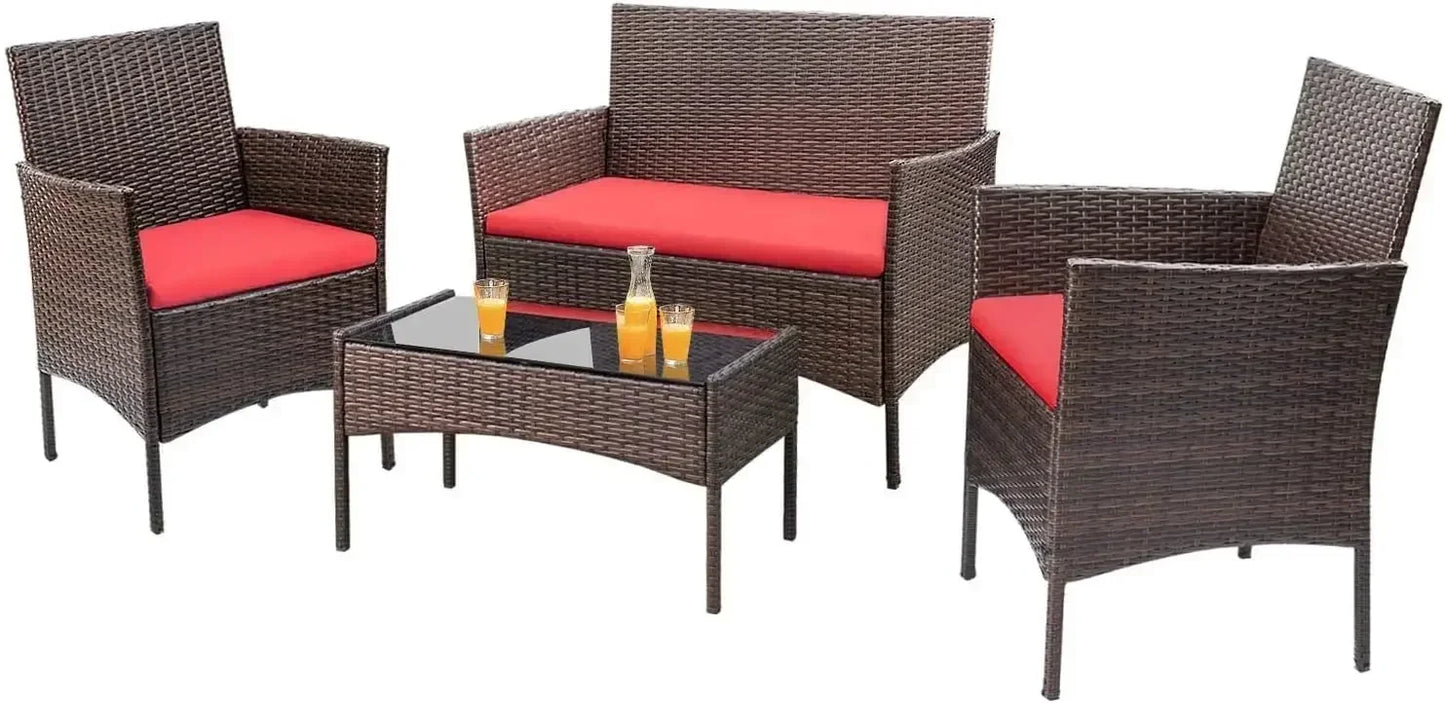 Modern Outdoor Indoor Furniture Set for Patio and Garden