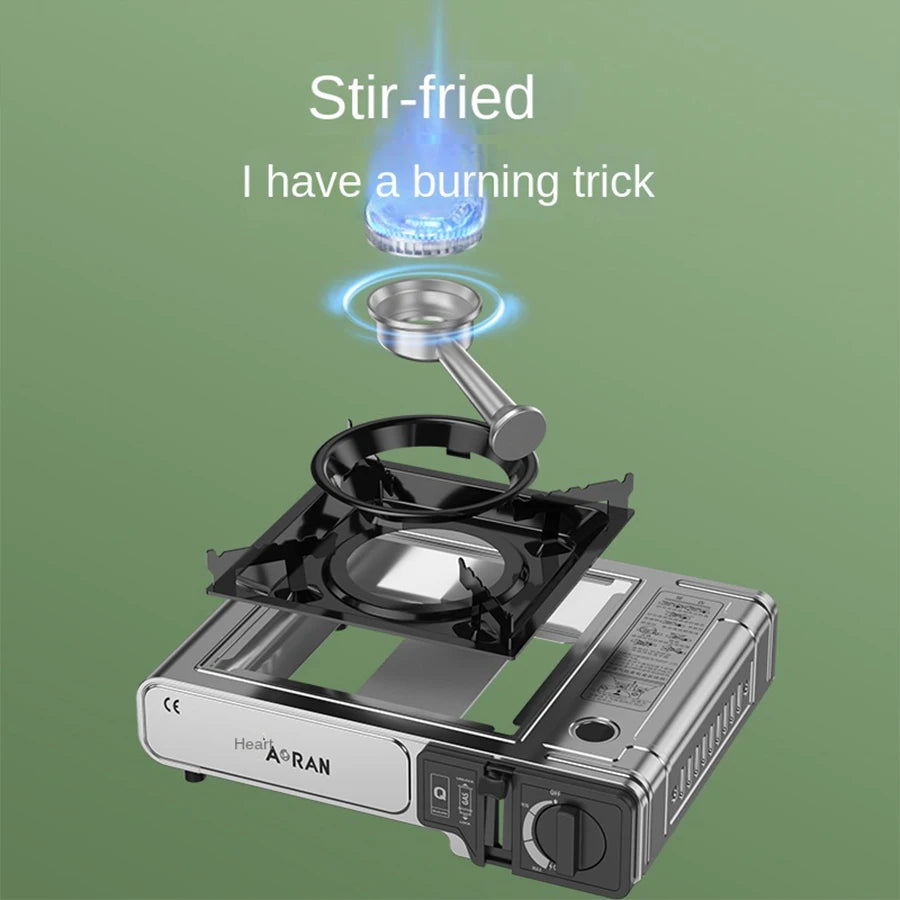 Portable High Power Camping Gas Stove for Outdoor Adventures