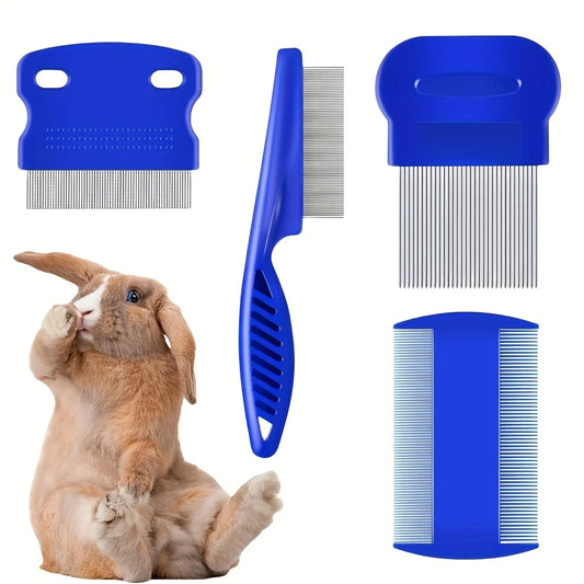 Stainless Steel Flea and Lice Grooming Comb for Pets