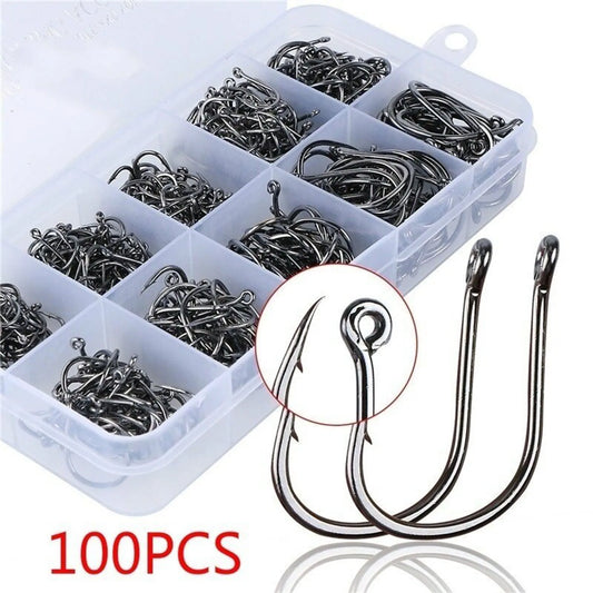 Versatile Fishing Hooks Kit for Freshwater and Saltwater Fishing
