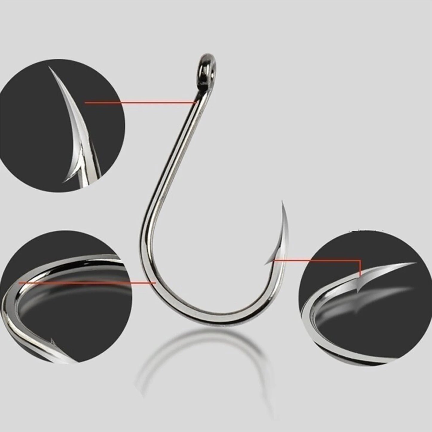 Versatile Fishing Hooks Kit for Freshwater and Saltwater Fishing