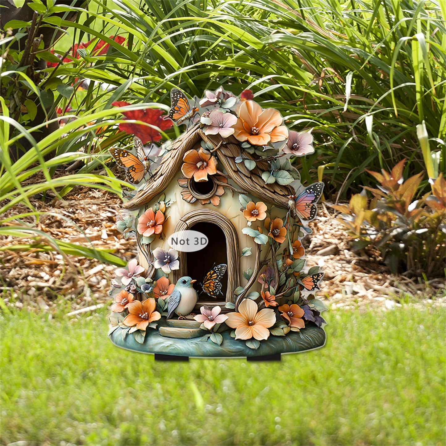 Acrylic Garden Stakes for Charming Outdoor Decor and Plant Support