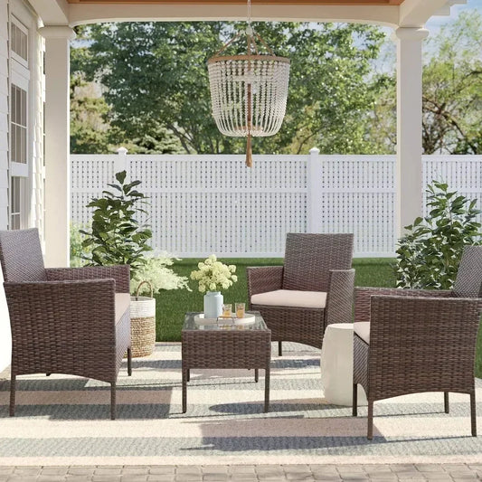 Modern Outdoor Indoor Furniture Set for Patio and Garden