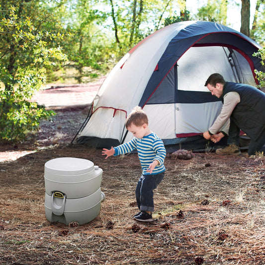 Portable Camping Toilet For Travel And Outdoor Use
