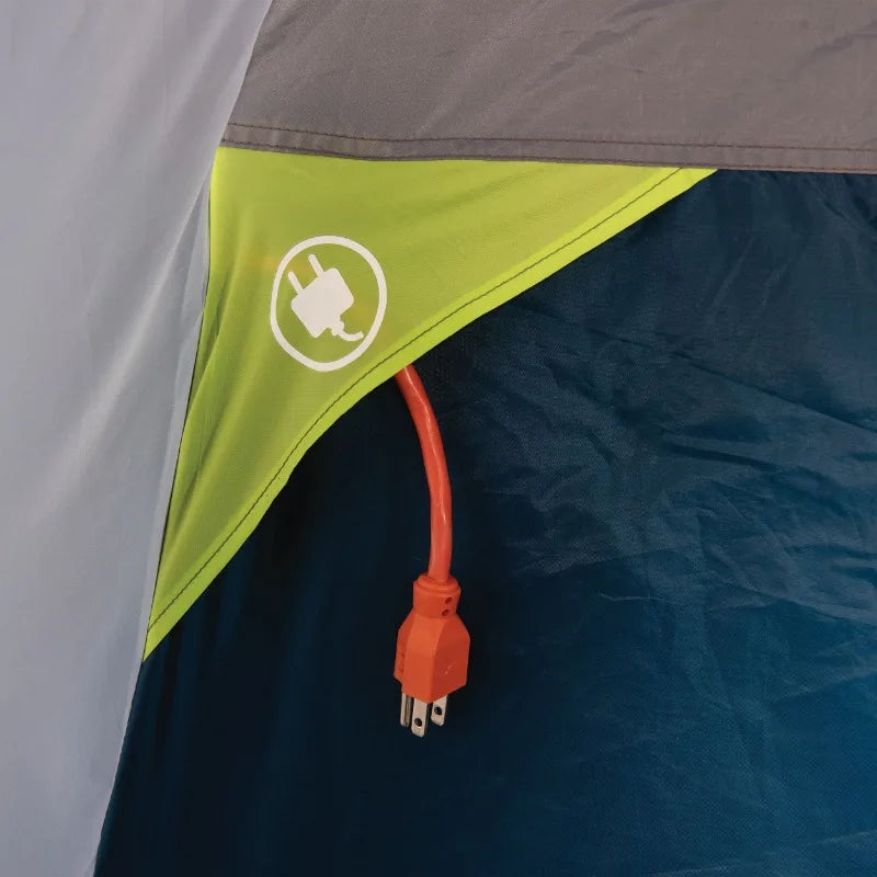 Ozark Trail Family Camping Tent with Screen Porch Protection