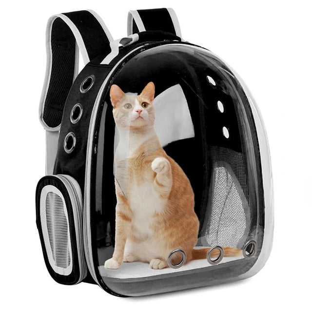 Space Capsule Breathable Pet Carrier Backpack Cats and Dogs
